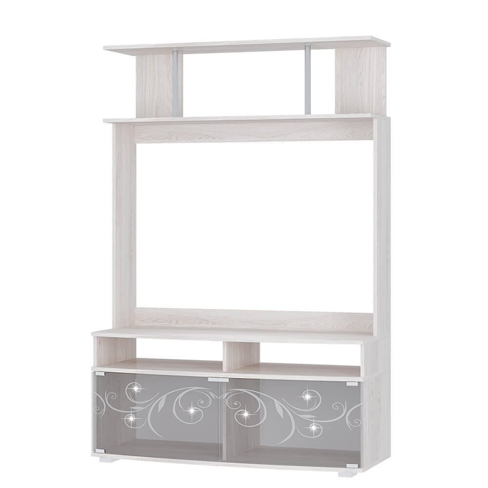 Гостиная Флоренция центральная секция (ясень белый)