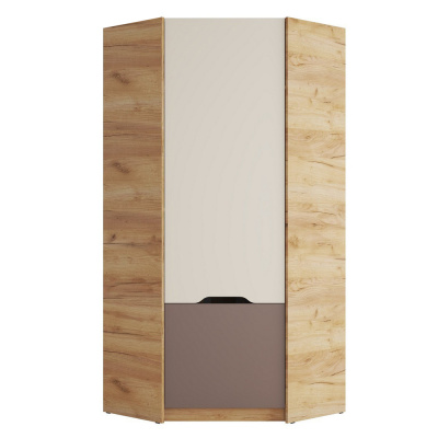 Rich Рич шкаф ШК-003 для детской (Миндаль/Глиняный серый)