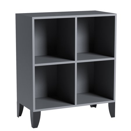 Гира стеллаж открытый ГС-1 (Графит)