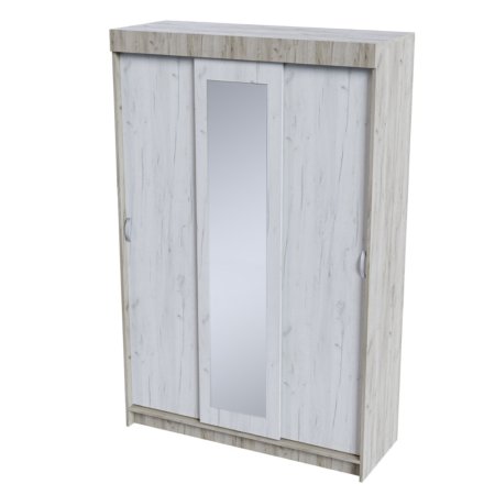 Басса шкаф-купе ШКК 551 снято с производства (Крафт белый / крафт серый)