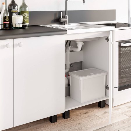 Кухня Куба 1,6 м (белый)