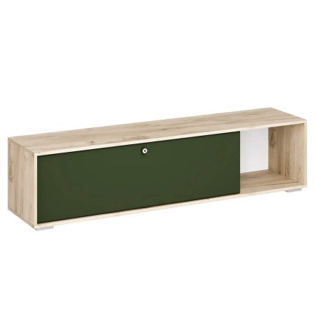 Нанси тумба ТБ-1600 (дуб крафт серый/софт пихтовый зеленый)