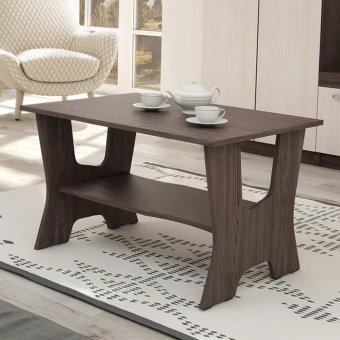 Стол журнальный №21 в гостиную (Анкор темный) ЦРК.ТМБ.21