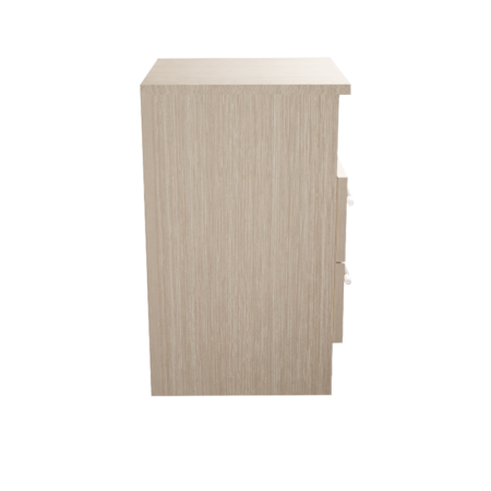 Тумба прикроватная №2 (2 ящика) (новые нап)