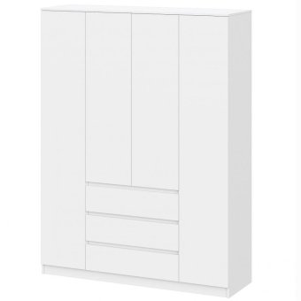 Четырехстворчатые распашные шкафы