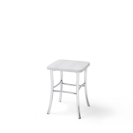 Табурет Квадрат (Белый крокодил)