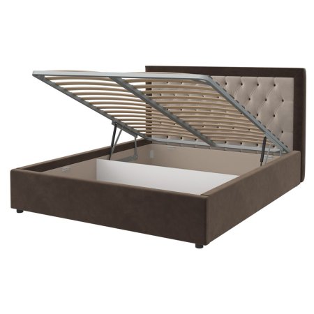 Мартина кровать 160х200 + металлокаркас + подъемный механизм (Латте/Капучино)