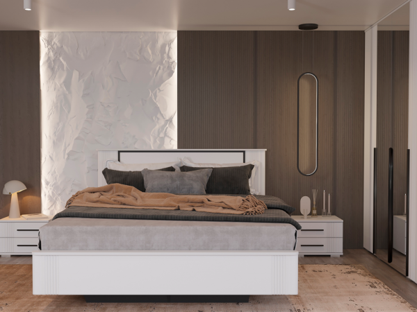 Амалия тумба прикроватная (Белый)