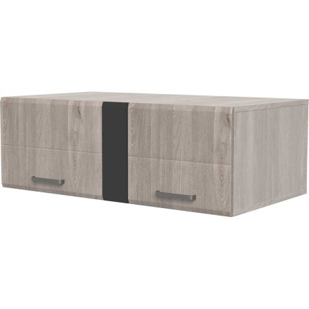 Бриз антресоль  ШР-2  (Дуб Нельсон/Смоки Софт/Дуб Ниагара)