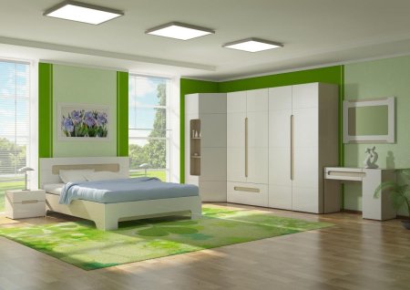 Палермо-3 стол туалетный СТ-025 (Шимо светлый / глянцевая Белый)