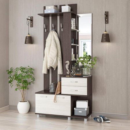 Микс Арт прихожая ЦС (Венге/Анкор светлый)