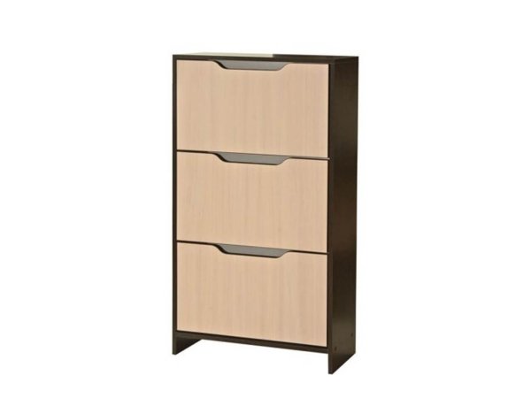 Диана-8 Обувница №3 (Венге/Дуб молочный)