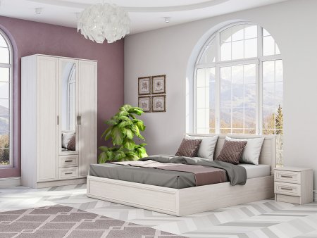 Принцесса шкаф 3 ств. детский (Анкор белый) ЦРК.ПРН.17