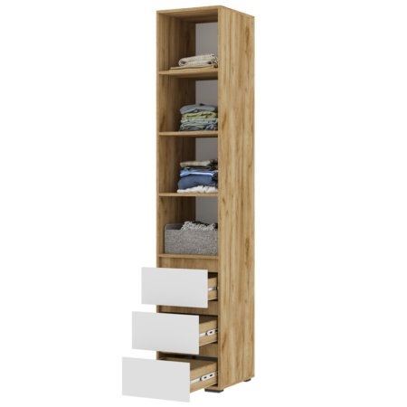 Хелен пенал ПН 03 (Крафт золотой/Белый)