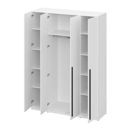 Берген шкаф ШК-1600 4 ств. (Белый)