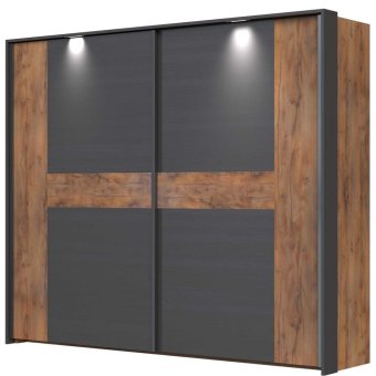 Куба шкаф-купе + комплект декоров (Таксус/Вольфрам)