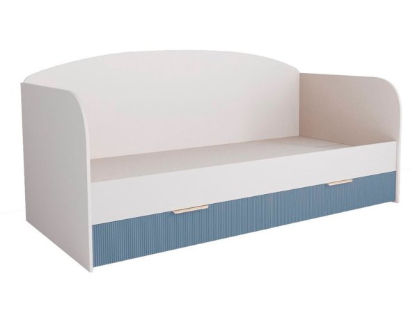 Лавис Диван-кровать ДКД 2000.1 (белый / белый софт) (Лазурь софт)