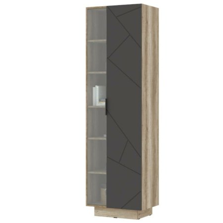 Гостиная Даллас комплект 1 (дуб каньон/софт графит)