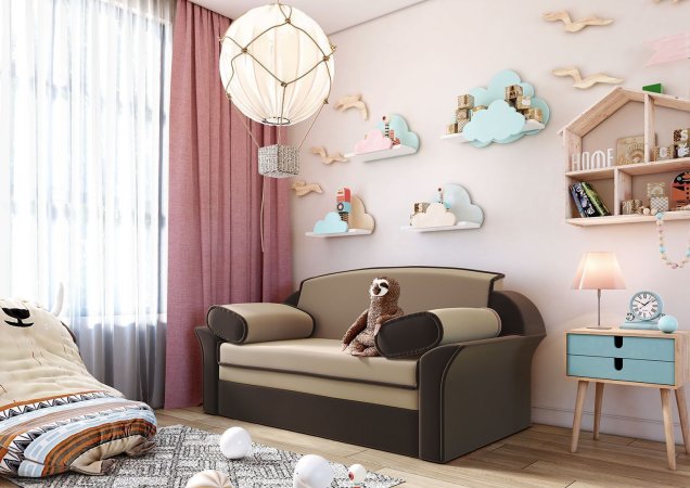 Диван Рик 1200 (Латте/Капучино)