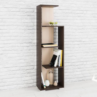 Стеллаж Ромео 6 (Венге/Дуб молочный)