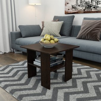 Стол журнальный Статус 3 для гостинной (Венге)