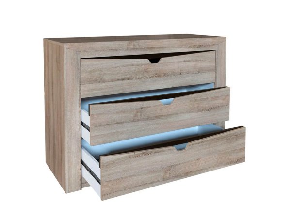 Версаль-5 секция №8 Комод (Дуб баррик)