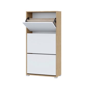 Домино XL обувница (Крафт золотой/Белый)