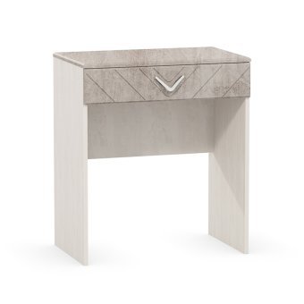 Амели Стол туалетный 12.48 (Шелковый камень / бетон чикаго)