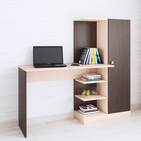 Компьютерный стол Квартет 6 (Венге/Дуб молочный)