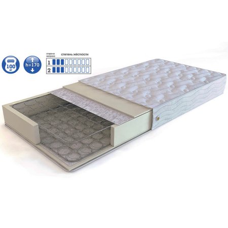 Матрас Классик стандарт две рамки (чехол жаккард)