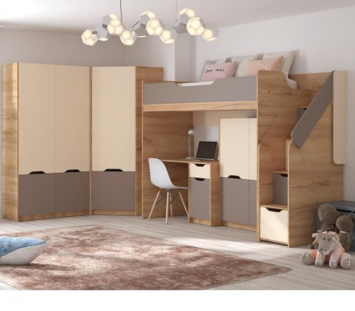 Rich Рич детская комплект 1 (Миндаль/Глиняный серый)