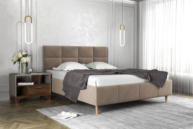 Ханна кровать 160х200 + основание (Бежевый)