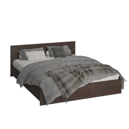 Ронда кровать КР 160х200  + настил ДСП (Венге)