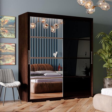 Шкаф-купе Крафт 6 (Венге)