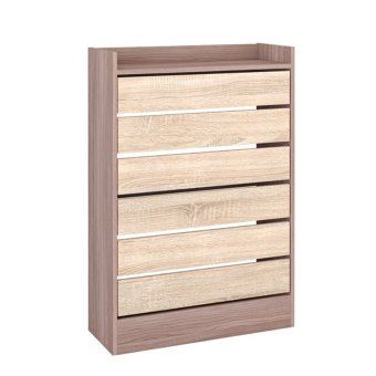 Ямайка обувница ЯПТ-2 для прихожей (Шимо темный/Сонома)