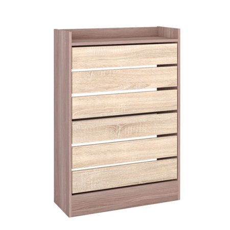 Ямайка обувница ЯПТ-2 для прихожей (Шимо темный/Сонома)