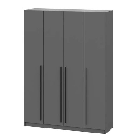 Берген шкаф ШК-1600 4 ств. (Графит)