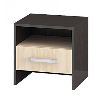 Эрика тумба прикроватная (венге/дуб молочный)