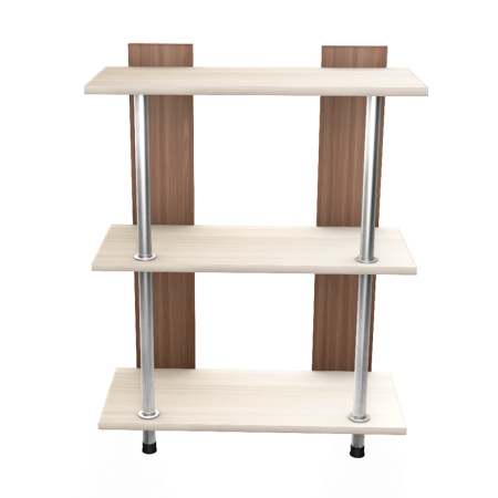 Стеллаж Лиана-2 прямая маленькая (Шимо комби)