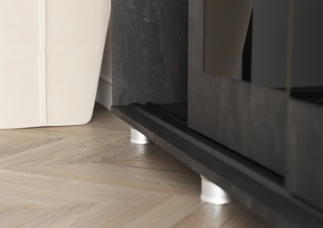 Комфорт-12 шкаф-купе Прайм limit Edition 150 см (Камень Угольный)