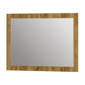 Евро зеркало З-01 (крафт/белый)