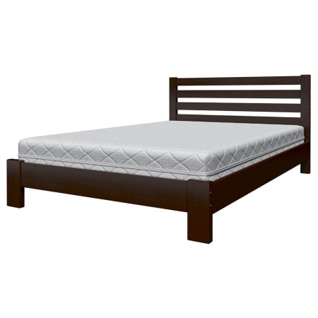 Вероника кровать 160х200 + металлокаркас + комплект ножек (Орех)