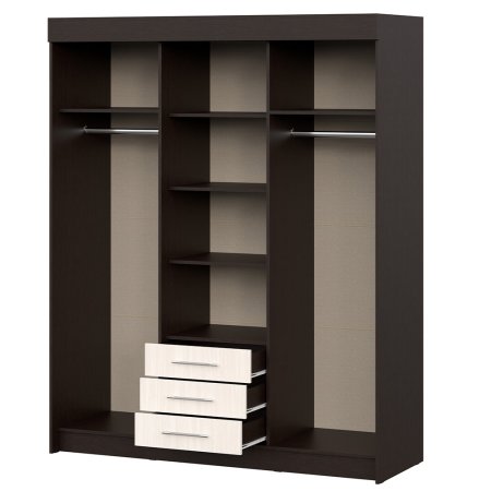 Шкаф-купе Фортуна (Венге/Белфорд)