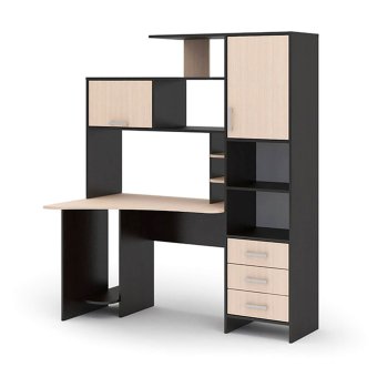 Стол компьютерный №6 (Венге/Белфорд)