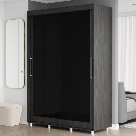 Комфорт-12 шкаф-купе Прайм limit Edition 150 см (Камень Угольный)