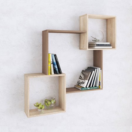 Полка навесная ПН-2 (Шимо темный/Сонома)