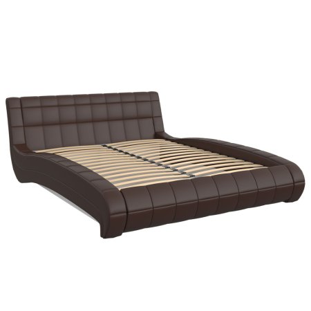 Шарлиз кровать 160х200 + металлокаркас + подъемный механизм (Шоколад)