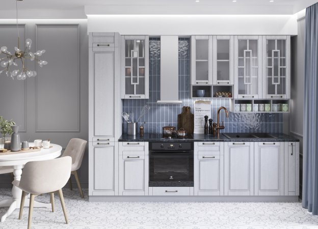 Модульная кухня Гарда (Белый)