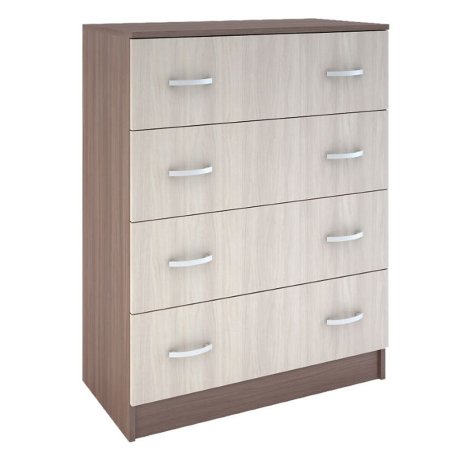 Басса комод КМ 554 4 ящика (Шимо комби)