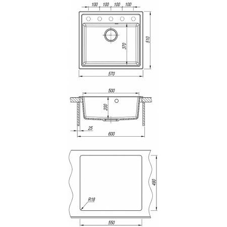 DR.Gans НИКА 570 мойка